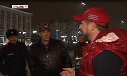 Р. Кадыров проводит ночную инспекцию в Грозном