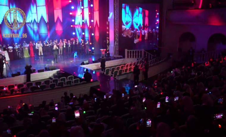 Рамзан Кадыров посетил XV юбилейную музыкальную премию «Песня года-2025»