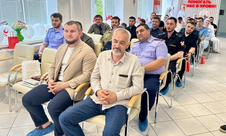 Росгвардия в ЧР удостоена благодарственного письма за вклад в развитие донорского движения