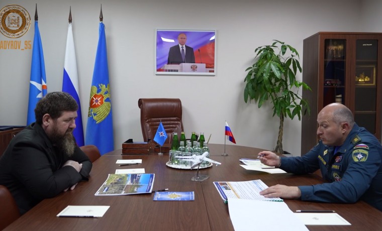 Рамзан Кадыров в рамках рабочей поездки в Москву встретился с Александром Куренковым
