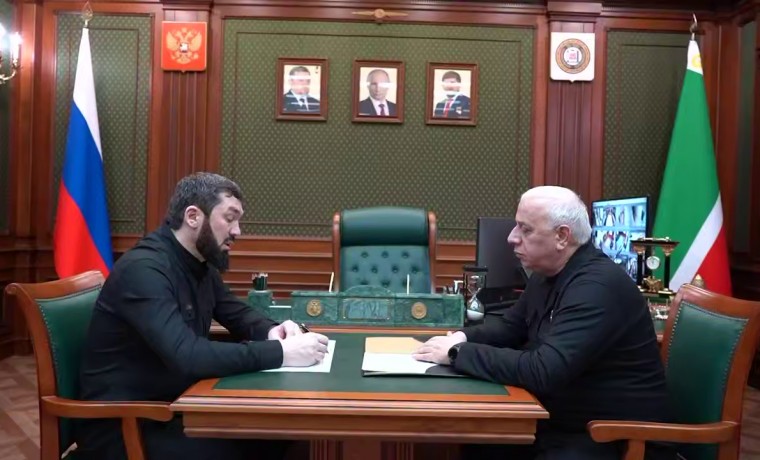 Магомед Даудов и Усман Баширов обсудили актуальные вопросы труда и социальной политики