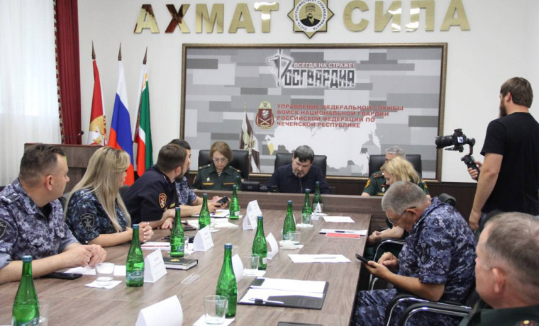 В Грозном прошел учебно-методический сбор начальников пресс-служб Росгвардии