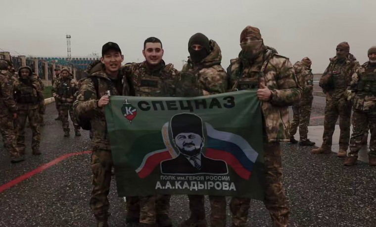 Новая группа добровольцев отправилась в зону СВО из Чеченской Республики