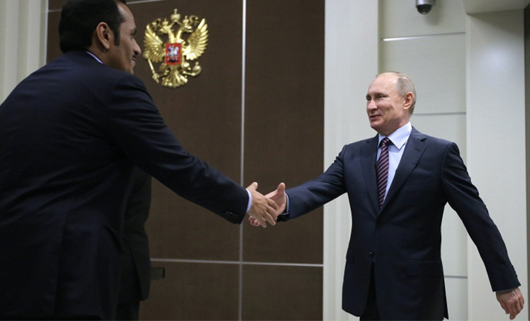 МИД РФ: Путин подтвердил намерения о сотрудничестве с Катаром