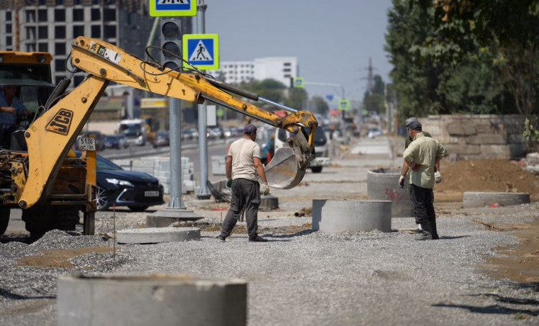 Реконструкция улиц Айдамирова и Старопромысловского шоссе в Грозном выходит на финальный этап