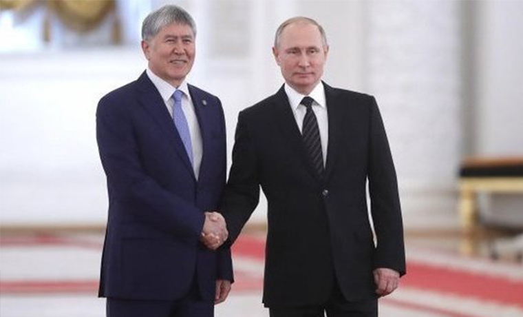 Путин встретится с президентом Киргизии в Петербурге 17 ноября