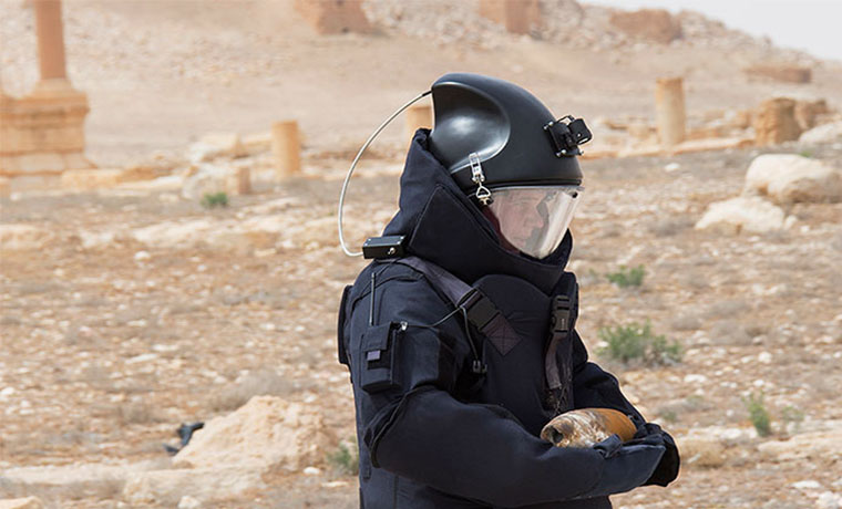 Архитектурно-историческая часть Пальмиры разминирована